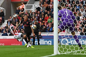 Hector Bellerin (Arsenal) Mame Diouf (Stoke). Stoke City 1:0 Arsenal. Premier League Hector Bellerin (Arsenal) Mame Diouf (Stoke). Stoke City 1:0 Arsenal. Premier League