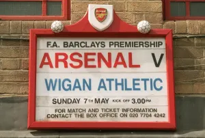 Athletic Prints: Print of the 2006 East Stand at Highbury Stadium