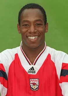 Images Dated 8th April 2005: Ian Wright, Arsenal Photocall