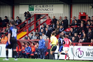Ivan Gazidis Arsenal CEO watches the match in the Directors Box with Vic Akers Former Ivan Gazidis Arsenal CEO watches the match in the Directors Box with Vic Akers Former