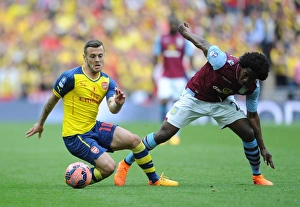 Jack Wilshere (Arsenal) Carlos Sanchez (Villa). Arsenal 4:0 Aston Villa. FA Cup Final Jack Wilshere (Arsenal) Carlos Sanchez (Villa). Arsenal 4:0 Aston Villa. FA Cup Final