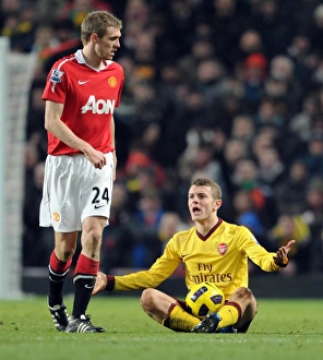 Jack Wilshere (Arsenal) Darren Fletcher (Man Utd). Manchester United 1:0 Arsenal Jack Wilshere (Arsenal) Darren Fletcher (Man Utd). Manchester United 1:0 Arsenal