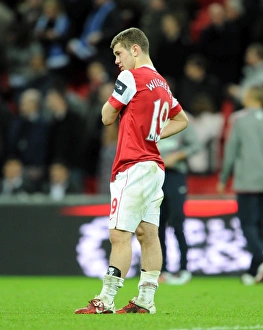 Jack Wilshere (Arsenal) is dejected at the final whistle. Arsenal 1:2 Birmingham City Jack Wilshere (Arsenal) is dejected at the final whistle. Arsenal 1:2 Birmingham City