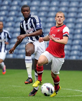 Jack Wilshere (Arsenal) Donervon Daniels (WBA). West Bromwich Albion U21 1:0 Arsenal U21 Jack Wilshere (Arsenal) Donervon Daniels (WBA). West Bromwich Albion U21 1:0 Arsenal U21