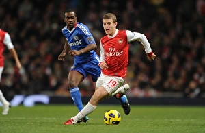 Jack Wilshere (Arsenal) Gael Kauta (Chelsea). Arsenal 3:1 Chelsea. Barclays Premier League Jack Wilshere (Arsenal) Gael Kauta (Chelsea). Arsenal 3:1 Chelsea. Barclays Premier League
