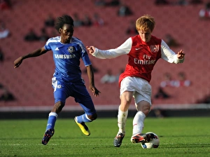 James Campbell (Arsenal) Bertrand Traore (Chelsea). Arsenal U18 1:0 Chelsea U18 James Campbell (Arsenal) Bertrand Traore (Chelsea). Arsenal U18 1:0 Chelsea U18