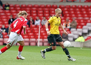 Katie Chapman (Arsenal) Katie Holtham (Charlton) Katie Chapman (Arsenal) Katie Holtham (Charlton)