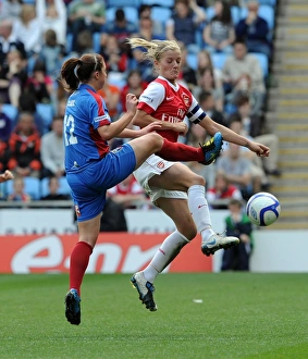 Katie Chapman (Arsenal) Molly Clark (Bristol). Arsenal Ladies 2:0 Bristol Academy Katie Chapman (Arsenal) Molly Clark (Bristol). Arsenal Ladies 2:0 Bristol Academy