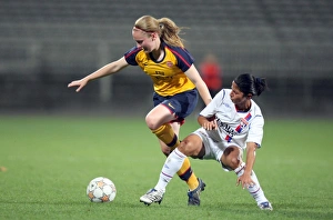 Kim Little (Arsenal) Shirley Trana Cruz (Lyon) Kim Little (Arsenal) Shirley Trana Cruz (Lyon)