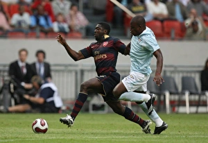 Kolo Toure (Arsenal) Gaby Mudingayi (Lazio) Kolo Toure (Arsenal) Gaby Mudingayi (Lazio)