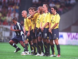 (L>R) Freddie Ljungberg, Mathieu Flamini, Thierry Henry, Dennis Bergkamp and Robert Pires (L>R) Freddie Ljungberg, Mathieu Flamini, Thierry Henry, Dennis Bergkamp and Robert Pires