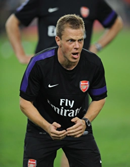 Marcus Svensson Arsenal Fitness Coach. Malaysia 1:2 Arsenal. Pre Season Friendly Marcus Svensson Arsenal Fitness Coach. Malaysia 1:2 Arsenal. Pre Season Friendly