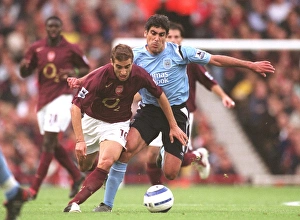 Mathieu Flamini (Arsenal) Claudio Reyna (Man City). Arsenal 1:0 Manchester City Mathieu Flamini (Arsenal) Claudio Reyna (Man City). Arsenal 1:0 Manchester City