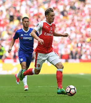 Images Dated 3rd January 2016: Mesut Ozil (Arsenal). Arsenal 2: 1 Chelsea. FA Cup Final. Wembley Stadium, 27 / 5 / 17