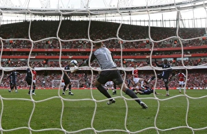 Nicklas Bendtner shoots past Blackburn goalkeeper Paul Nicklas Bendtner shoots past Blackburn goalkeeper Paul