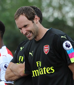 Petr Cech (Arsenal). Arsenal 1st team squad photo. Arsenal Training Ground. London Colney Petr Cech (Arsenal). Arsenal 1st team squad photo. Arsenal Training Ground. London Colney