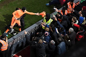 Petr Cech (Arsenal) gives his shirt to a fan. Crystal Palace 2:3 Arsenal. Premier League Petr Cech (Arsenal) gives his shirt to a fan. Crystal Palace 2:3 Arsenal. Premier League