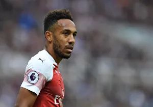 Pierre-Emerick Aubameyang (Arsenal). Newcastle United 1:2 Arsenal. Premier League Pierre-Emerick Aubameyang (Arsenal). Newcastle United 1:2 Arsenal. Premier League