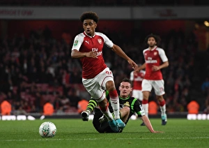 Reiss Nelson (Arsenal) Liam Mandeville (Doncaster) Reiss Nelson (Arsenal) Liam Mandeville (Doncaster)