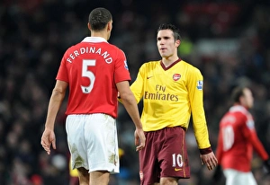 Robin van Perise (Arsenal) Rio Ferdinand (Man Utd). Manchester United 1:0 Arsenal Robin van Perise (Arsenal) Rio Ferdinand (Man Utd). Manchester United 1:0 Arsenal