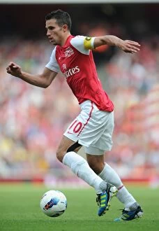 Images Dated 31st July 2011: Robin van Persie (Arsenal). Arsenal 1: 1 New York Red Bulls. Emirates Cup Day 2