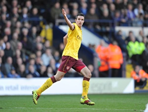 Robin van Persie celebrates scoring the 2nd Arsenal goal. West Bromwich Albion 2 Robin van Persie celebrates scoring the 2nd Arsenal goal. West Bromwich Albion 2