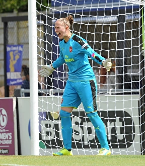 Sari van Veenendaal (Arsenal Ladies). Arsenal Ladies 2:0 Notts County. WSL Divison One Sari van Veenendaal (Arsenal Ladies). Arsenal Ladies 2:0 Notts County. WSL Divison One