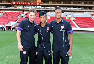 Seah Hajrovic, Serge Gnabry and Martin Angha (Arsenal). Olympiacos U19 2:0 Arsenal U19 Seah Hajrovic, Serge Gnabry and Martin Angha (Arsenal). Olympiacos U19 2:0 Arsenal U19