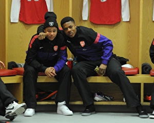 Serge Gnabry and Chuba Akpom (Arsenal). Arsenal U19 1:0 CSKA Moscow U19. NextGen Series Serge Gnabry and Chuba Akpom (Arsenal). Arsenal U19 1:0 CSKA Moscow U19. NextGen Series