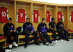 Serge Gnabry, Chuba Akpom, Kris Olsson, Kyle Ebecilio and Zak Ansah (Arsenal). Arsenal U19 1 Serge Gnabry, Chuba Akpom, Kris Olsson, Kyle Ebecilio and Zak Ansah (Arsenal). Arsenal U19 1