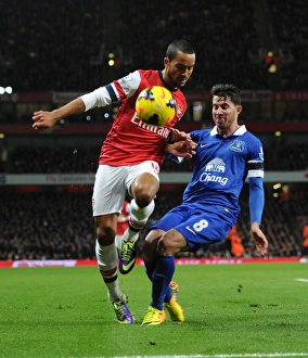 Theo Walcott (Arsenal) Bryan Oviedo (Everton). Arsenal 1:1 Everton Theo Walcott (Arsenal) Bryan Oviedo (Everton). Arsenal 1:1 Everton