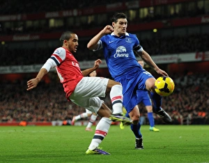 Theo Walcott (Arsenal) Gareth Barry (Everton). Arsenal 1:1 Everton Theo Walcott (Arsenal) Gareth Barry (Everton). Arsenal 1:1 Everton