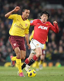 Theo Walcott (Arsenal) Ji-Sung Park (Man United). Manchester United 1:0 Arsenal Theo Walcott (Arsenal) Ji-Sung Park (Man United). Manchester United 1:0 Arsenal