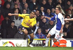 Theo Walcott (Arsenal) Morten Pedersen (Blackburn) Theo Walcott (Arsenal) Morten Pedersen (Blackburn)