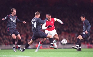 Thierry Henry (Arsenal) Elvir Rahimic, Vasili Berezutskiy and Dudu (CSKA) Thierry Henry (Arsenal) Elvir Rahimic, Vasili Berezutskiy and Dudu (CSKA)