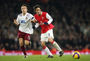 Tomas Rosicky (Arsenal) Mark Noble (West Ham) Tomas Rosicky (Arsenal) Mark Noble (West Ham)