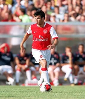 Images Dated 7th August 2006: Unstoppable Cesc Fabregas: Arsenal's Historic 8-1 Pre-Season Win over Schwadorf (July 2006)
