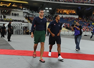 Vito Mannone and Theo Walcott (Arsenal). Suajuna Hotel, Kuala Lumpur, Malaysia, 13/7/2011 Vito Mannone and Theo Walcott (Arsenal). Suajuna Hotel, Kuala Lumpur, Malaysia, 13/7/2011