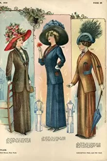 Images Dated 12th May 2006: 1910 1900s USA womens hats