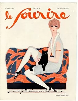 Dresses Gallery: 1910s France Le Sourire Magazine Cover