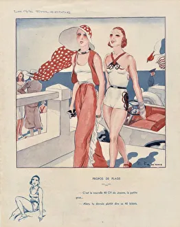 Vintage Beachwear Prints: 30588297