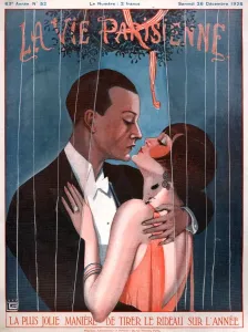 Prints of 1920s France La Vie Parisienne Magazine Cover Paris Prints: 1920s France La Vie Parisienne Magazine Print
