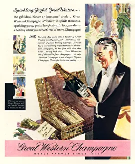 Great Western 1930s USA champagne alcohol Great Western 1930s USA champagne alcohol