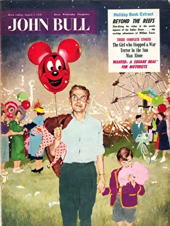 John Bull 1950s UK balloons candy-floss magazines John Bull 1950s UK balloons candy-floss magazines