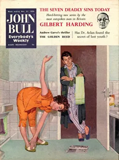John Bull 1950s UK diets slimming weight loss exercise keep fit magazines John Bull 1950s UK diets slimming weight loss exercise keep fit magazines