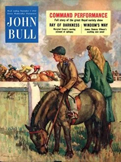 Images Dated 5th August 2004: John Bull 1952 1950s UK horses horse racing jockeys ponys magazines ponies