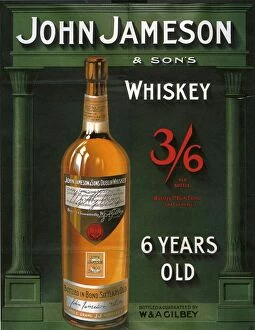 Adverts Collection: John Jameson 1906 1900s UK whisky alcohol whiskey advert Irish