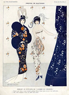 La Vie Parisienne 1912 1910s France Brunelleschi illustrations womens oriental exotic La Vie Parisienne 1912 1910s France Brunelleschi illustrations womens oriental exotic