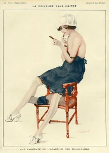 La Vie Parisienne 1918 1910s France Leo Fontan illustrations erotica make-up makeup La Vie Parisienne 1918 1910s France Leo Fontan illustrations erotica make-up makeup