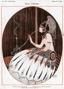 La Vie Parisienne 1918 1910s France A Vallee illustrations erotica exotic woman women La Vie Parisienne 1918 1910s France A Vallee illustrations erotica exotic woman women